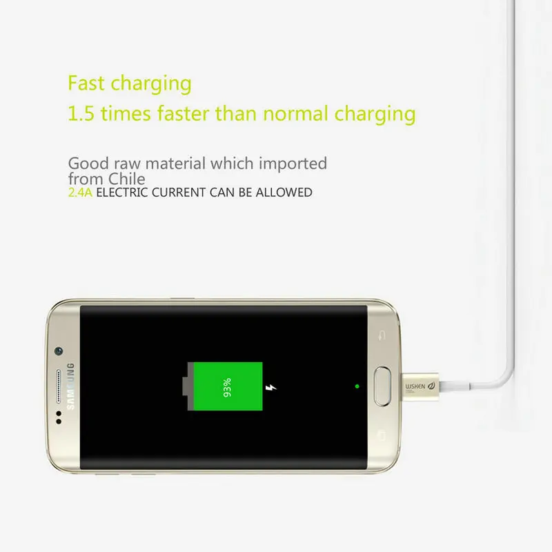 WSKEN Micro USB Data Charging Cable (5)