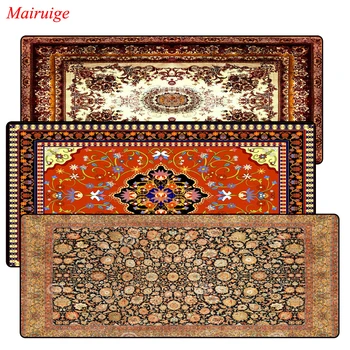 

Mairuige Persian Carpet Large Gaming Mouse Pad Locking Edge Keyboard Mouse Mat Gaming Grande Mousepad for CS GO LOL Dota Game