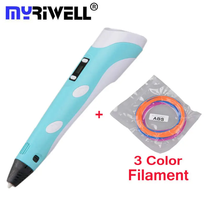3D Ручка Myriwell 2 го поколения принтер для рисования волшебная ручка