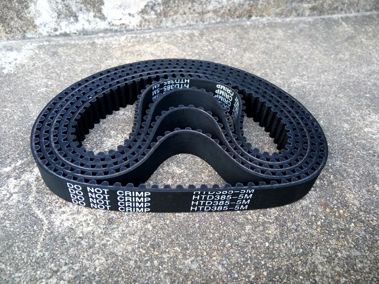 Correia dentada 5 tamanhos htd5m, 575-5m-15 dentes