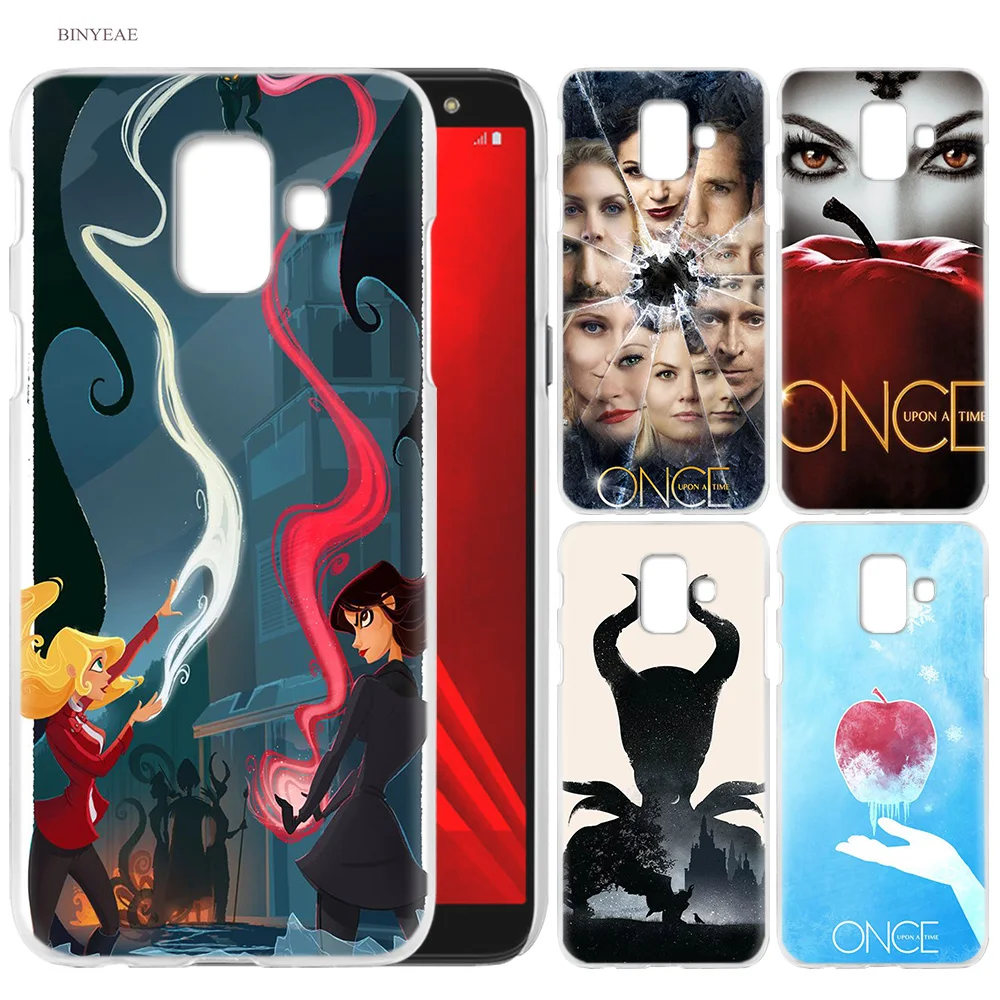 

Cell Phone Case for Samsung Galaxy S9 S8 S7 Edge Plus A6 A7 A8 A9 J4 J6 Plus 2018 Note 8 9 Cover Once Upon A Time