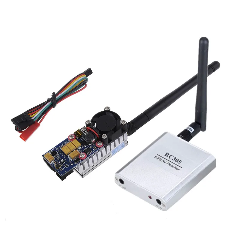 

Boscam FPV 5.8G 5.8Ghz 2W 2000mW 8 Channels 8CH Wireless Audio Video AV Transmitter TS582000 and Receiver RC305 Combo