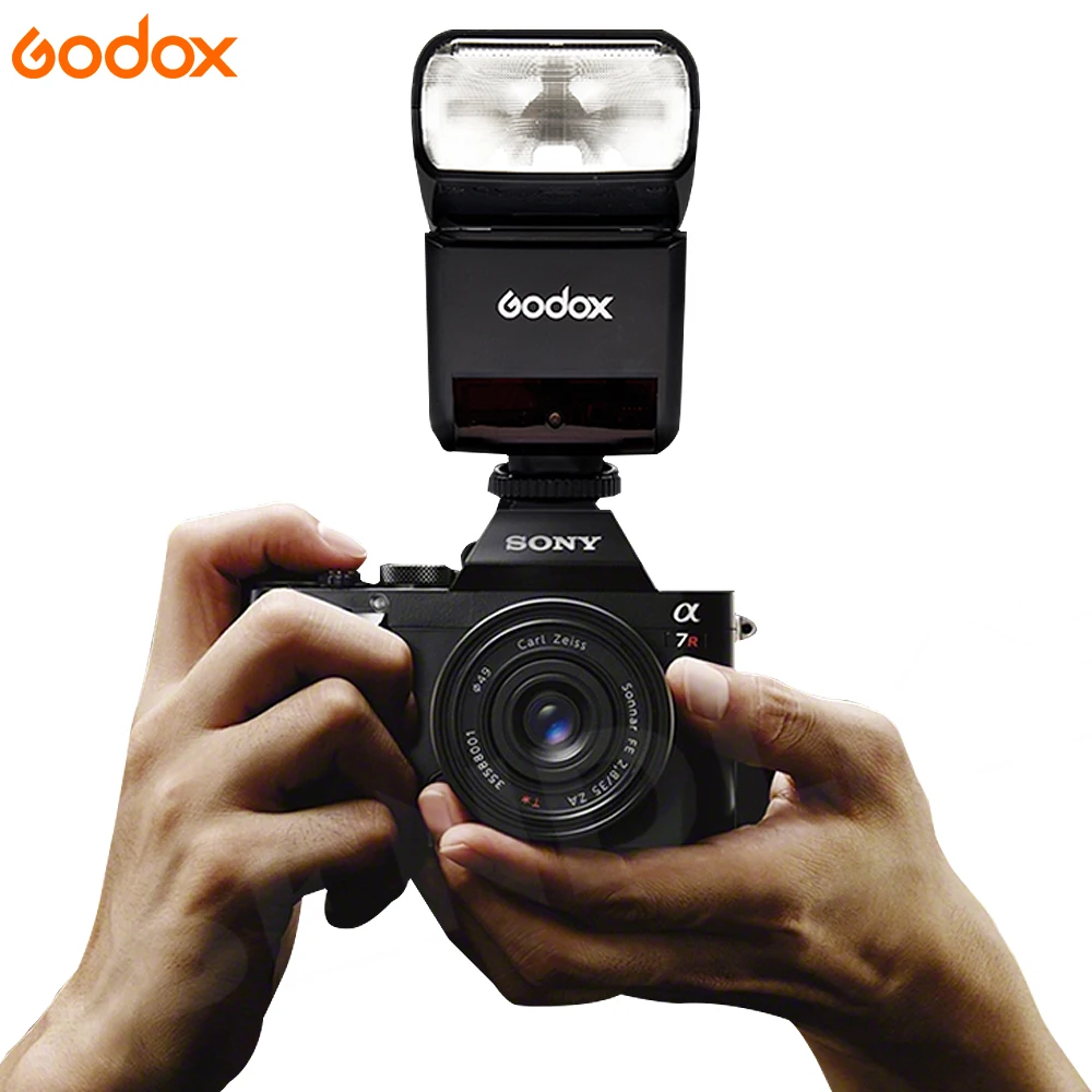 Беспроводная вспышка Godox TT350S 2 4G 1/8000s TTL GN36 для камеры Sony A7 A7R A7S II A6500 A6000|speedlite flash|flash