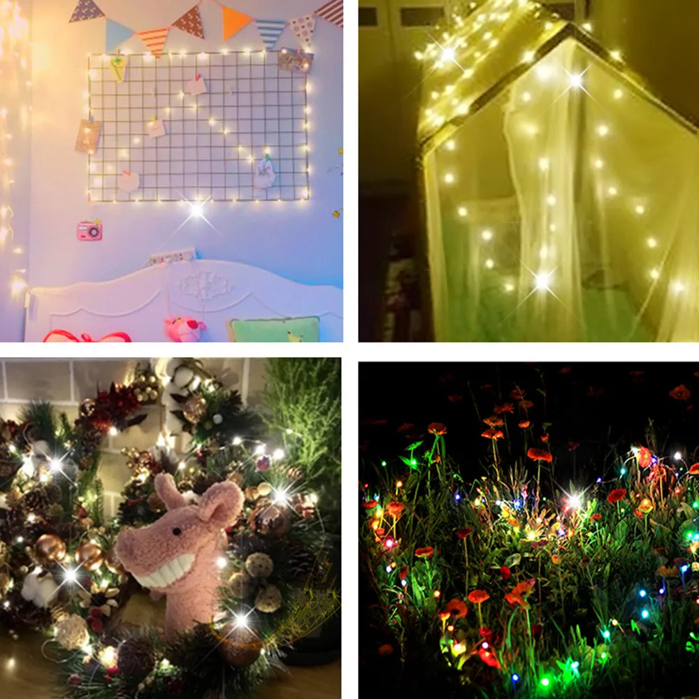 ３ａａGarland LED string lights (8)