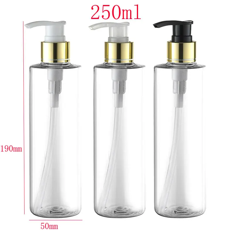 Download 250ml X 25 clear empty shampoo pump cosmetics container ... Yellowimages Mockups