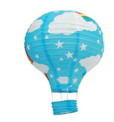 Радужная печать бумажный фонарь 30 см воздушный шар свадебное украшение детская спальня висячие украшения для дня рождения - Цвет: 1