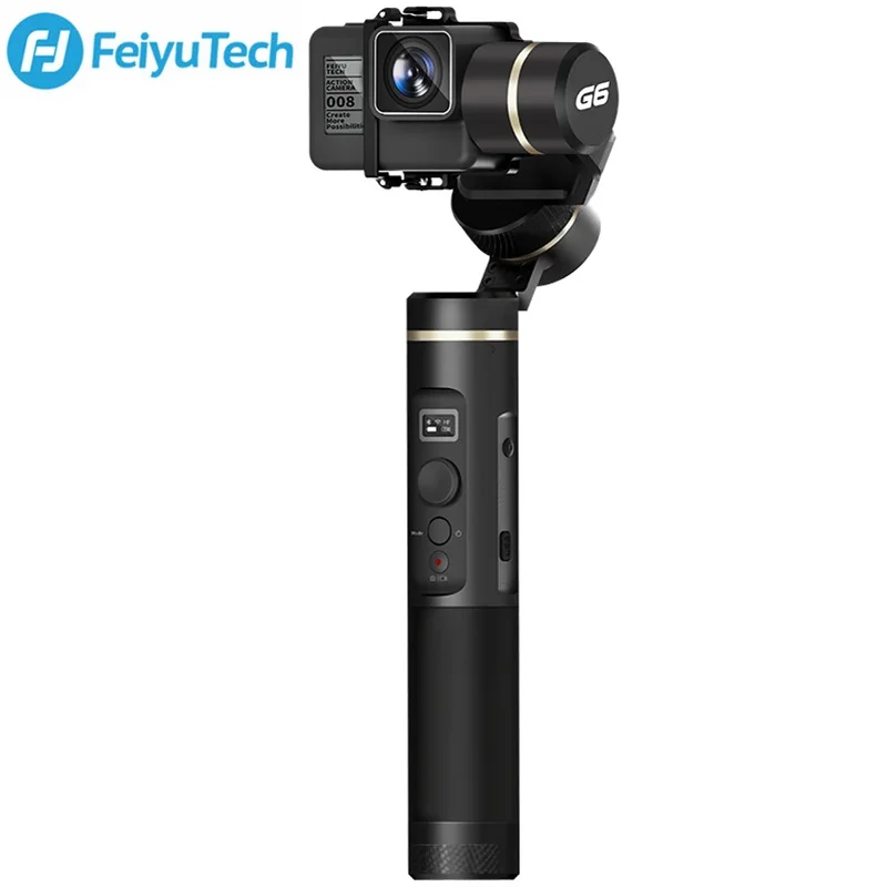 FeiyuTech G6 Splashproof Ручной Стабилизатор Feiyu экшн камера Wifi + Bluetooth OLED экран угол высоты