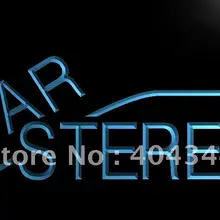 LB386-автомобильный стерео аудио светодиодный неоновый свет вывеска домашний декор ремесла