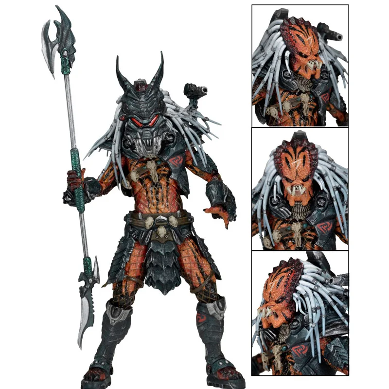 NECA Predator Kenner leader Clan chief action figure toy(5)