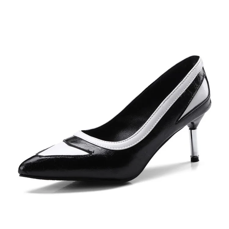 18 years new sexy pointed high heel with 32-43 size code lighter color matching women's shoes, 1818
