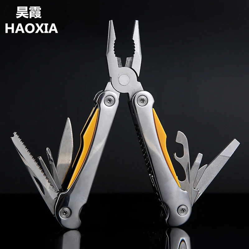 

HAOXIA A-18 Folding Outdoor Multi-function Survival Camping Fishing Huntsman