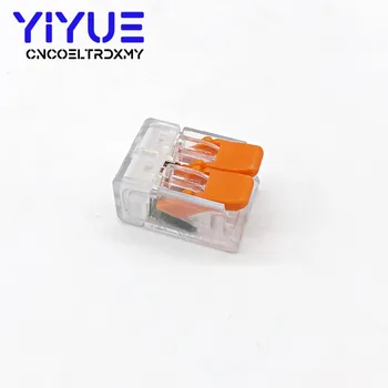 

50Pcs Type 221-412(pct-412) Compact Splicing Connectors Quick Disconnect Wire Connectors Terminal Block