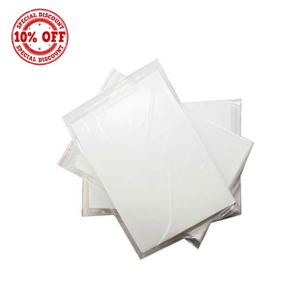 

100 sheets Wholesale Top grade A4 High quality Dye Sublimation Paper white for t-shirt sublimation coated glass plastic ot1-g
