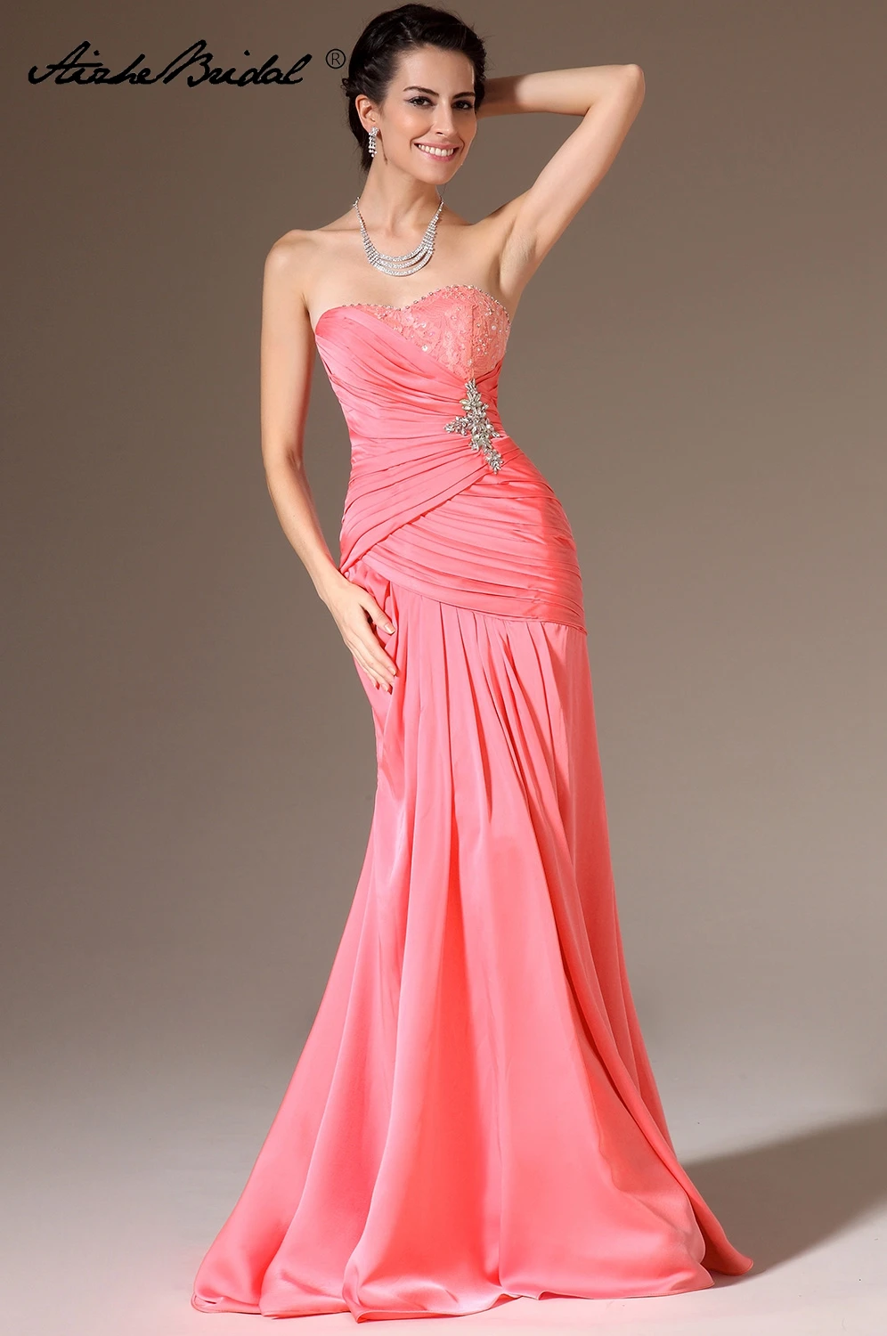 

Real Photos Sweetheart Neck Cocal Satin plus size 2018 new formal plus size Mother of the Bride Dresses with Jacket