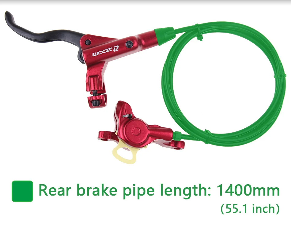 ZOOM HB-875 Тормоз mtb велосипед гидравлический тормоз 800/1400 мм горный велосипед масло давление дисковый тормоз набор передние и задние части велосипеда