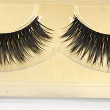 8A13 5 пара/лот Для женщин Макияж Красота Толстые Накладные ресницы популярного грязный характер длинные ручной работы ресницы из шерсти норки