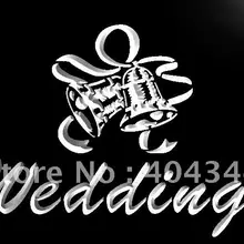 LK129-свадьба Белл планировщик Дисплей светодиодный знак неонового света