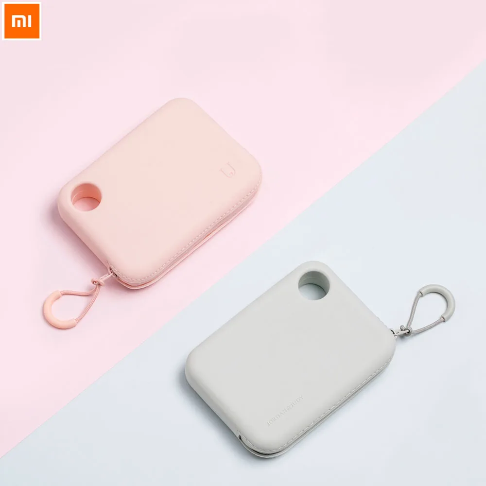 Xiaomi Mijia силиконовая переносная сумка для хранения кабельной линии карты наушники сумка для хранения мягкий дизайн легкий вес модная сумка для хранения