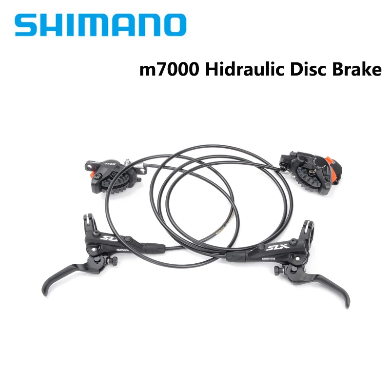 Shimano SLX M7000 Hydraulic Disc Brake Brake set ICE Tech front and