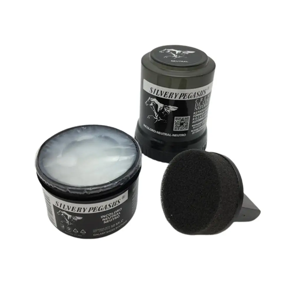 

Car Leather Shoes Care Cream Leather Decontamination Cleaning Oil Cleaner Car Sofa Leather All-Purpose Repair Tool With Sponge