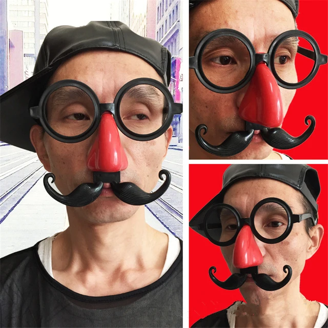 Fancy dress funny glasses image Fancy dress funny glasses image