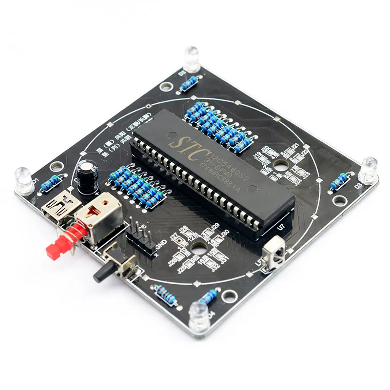 CIRMECH цветной полноцветный светодиодный куб кантонская башня DIY набор светильник