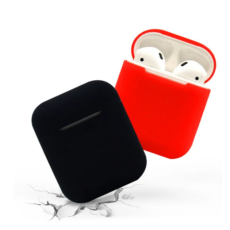 

Bluetooth Wireless Earphone Case For AirPods Protective Cover Skin Accessories for Apple Airpods Charging Box Air pods Silicone
