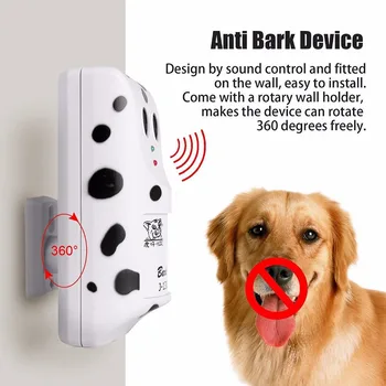 

Newly Ultrasonic Stop Control Dog Anti Barking No Bark Silencer Hanger Training Device