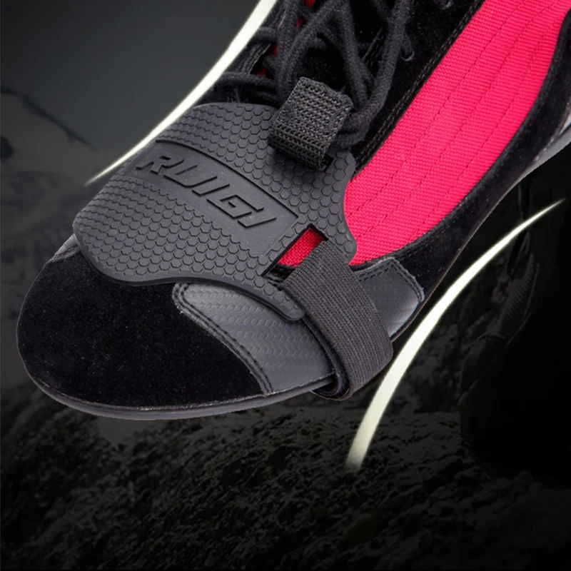 

Moto Riding Shoes Gear Shift Pad Motorbike Racing Boots Removable Protective Gear Guards Scuff Mark Protector Cover