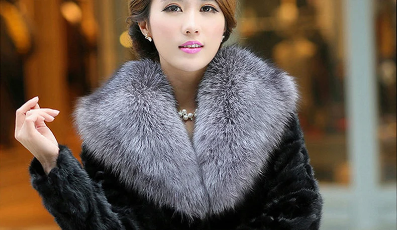 puffer coat with hood Clean Down Women Winter And Autumn  Faux Fox Fur Coats Turn Down Collar Man-Made Fur Overcoats Clothes Fur Outwears  C26 designer puffer coat