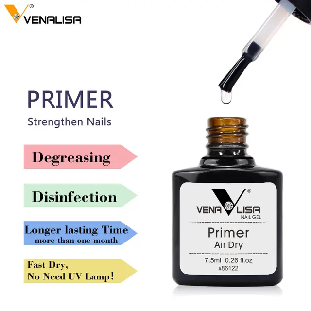 Venalisa 2018 New Product Nail Art Acrylic No Acid Primer Without Venalisa 2018 New Product Nail Art Acrylic No Acid Primer Without Base Coat