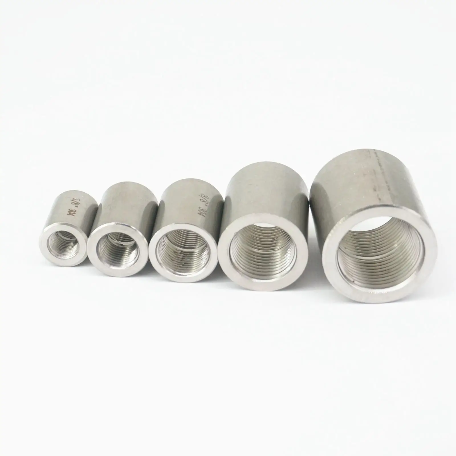 304 трубы из нержавеющей стали фитинги 1/8 &quot1/4&quot 3/8 &quot1/2&quot 3/4 &quot1&quot BSP M20 * 1 5 мм