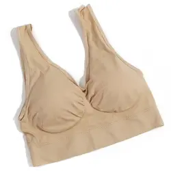 1 шт Femal Basic Intimates сексуальное женское белье Для женщин нижнее белье бесшовный бюстгальтер без косточек сна бюстгальтер дышащие тонкие