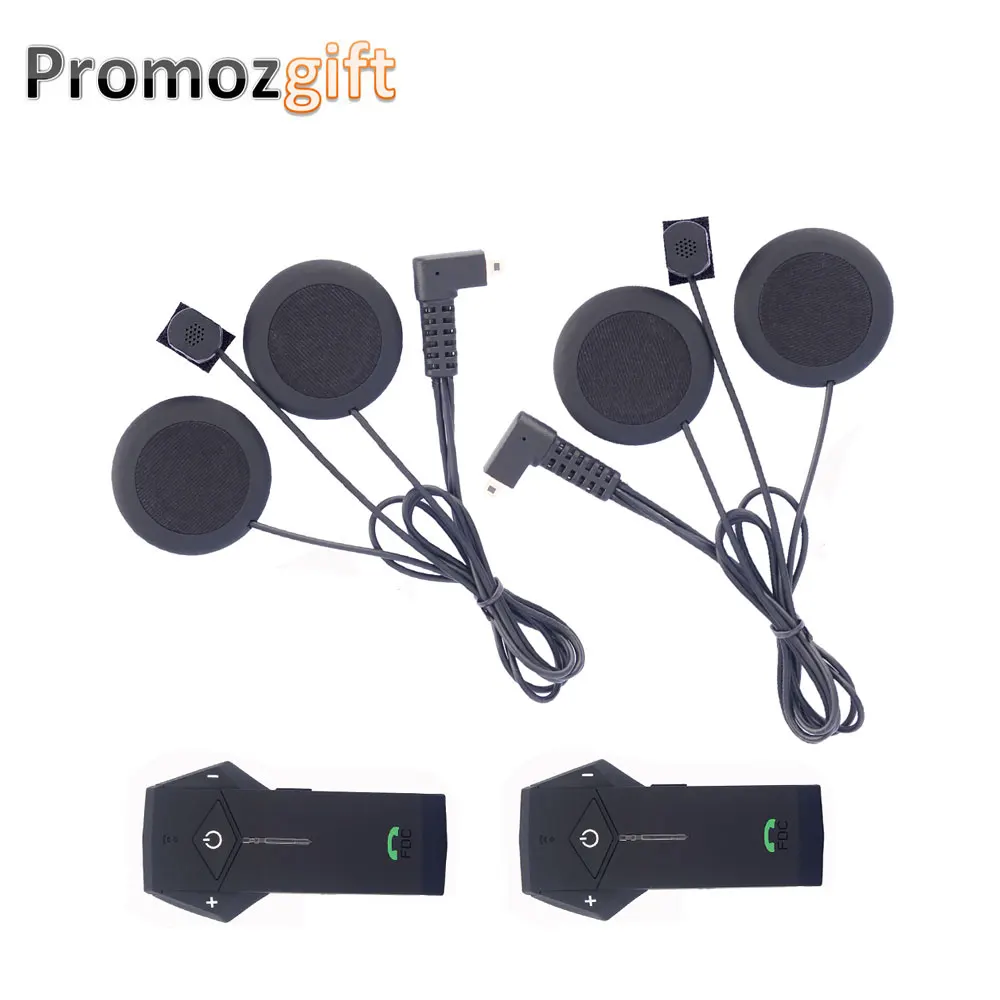 

Soft Earphone ! FM ! 2PCS 800M helmet intercom Motorcycle Intercom BT Interphone Wireless motorcycle bluetooth Helmet Headset