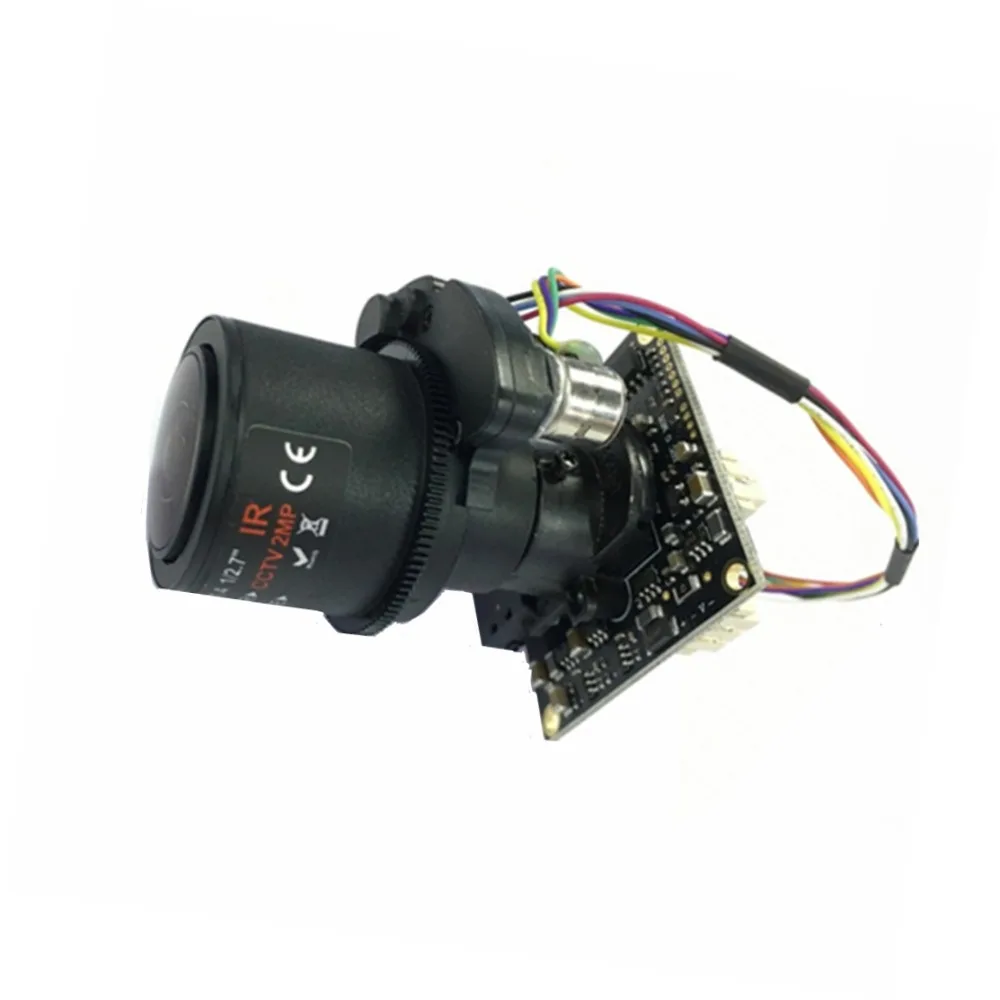 Full HD 2MP AHD Security Camera Module 2.8-12mm Motorized Varifocal 4xZoom CCTV Camera Mainly PC Board Support OSD Cable 1