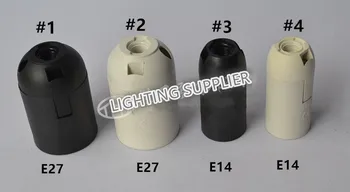 

10PCS/Lot lighting accessories E14 E27 lamp holder Free shipping