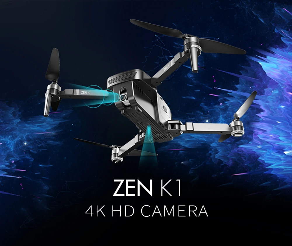 Visuo ZEN K1 gps Радиоуправляемый Дрон с 4K HD двойной камерой управление жестами 5G Wifi FPV Бесщеточный двигатель полёт 28 минут Дрон VS F11 B4W SG906