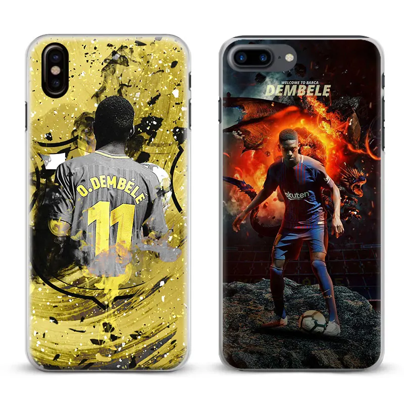

Ousmane Dembele 11 Logo Coque Phone Case Cover Shell For Apple iPhone X 8Plus 8 7Plus 7 6sPlus 6s 6Plus 6 5 5S SE 4s 4