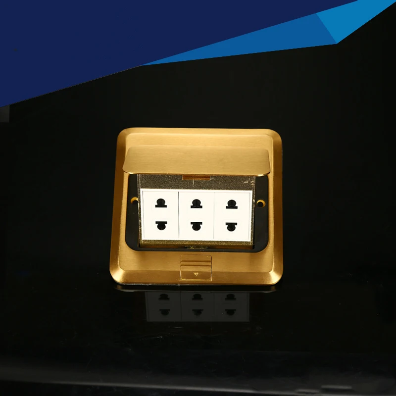 

Pop socket /Tabletop socket/hidden/ Damping spring open Information outlet /Office conference room desktop socket