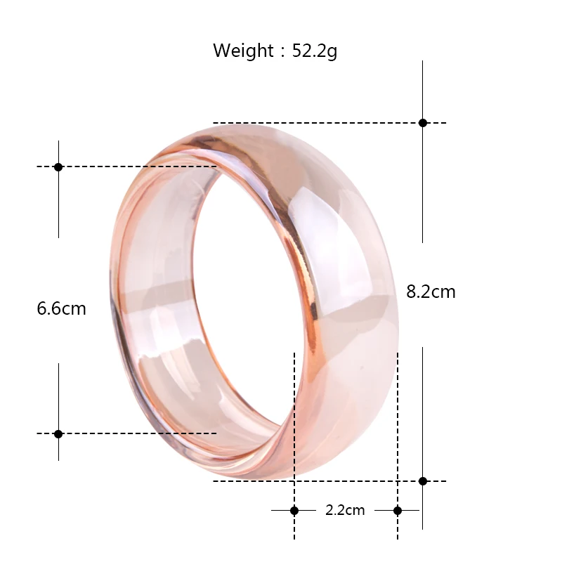 Trendy Resin Cuff Fashion Women Bracelet and Bangles Bling Color Acrylic Wide Geometric Bangle For Girl Charms New Jewelry 2019 (6)