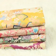 Полметра хлопок мягкий бриз ткань с цветочным узором ручной работы DIY одежды платье сумка Детская одежда T630