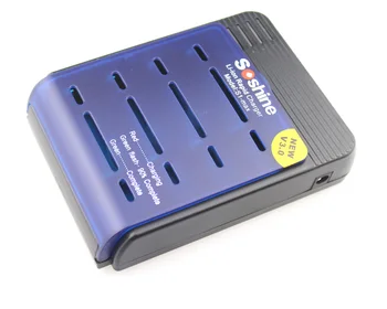 

Soshine S1-V3 4 Channel 18650 16340 RCR123 Rapidly Intelligent Li-ion Battery Charger