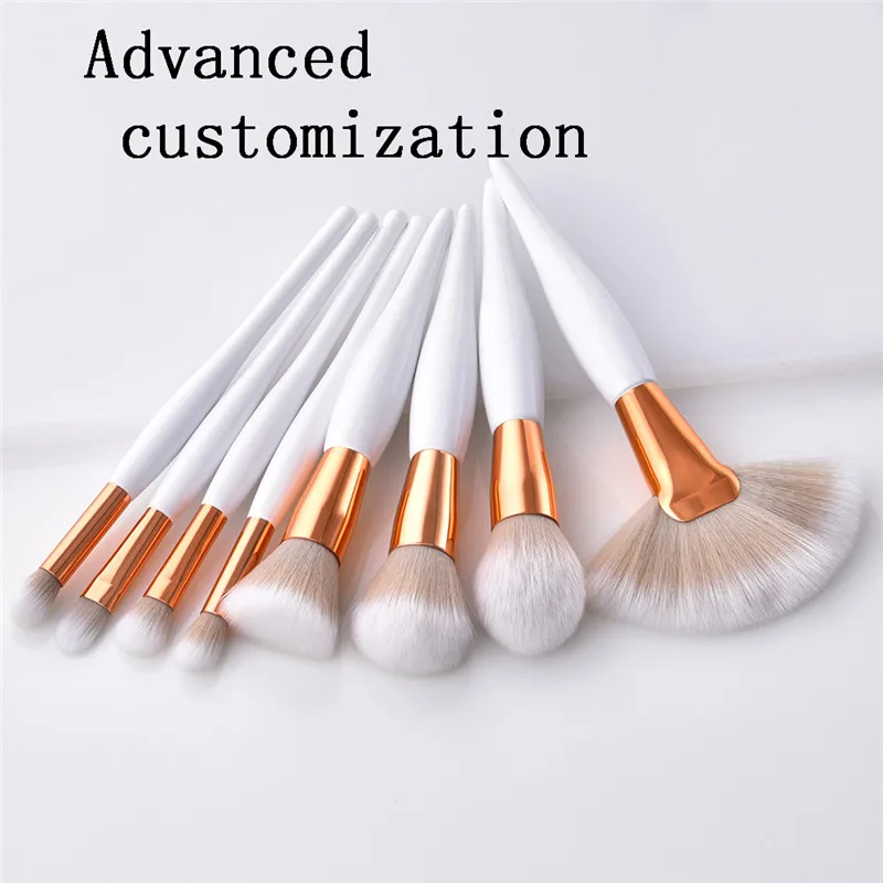 

8Pcs Pro Makeup Superfine Brushes Set Foundation Powder Eyeshadow Eyeliner Lip Brush Tool Valentine's Day gift P# dropship