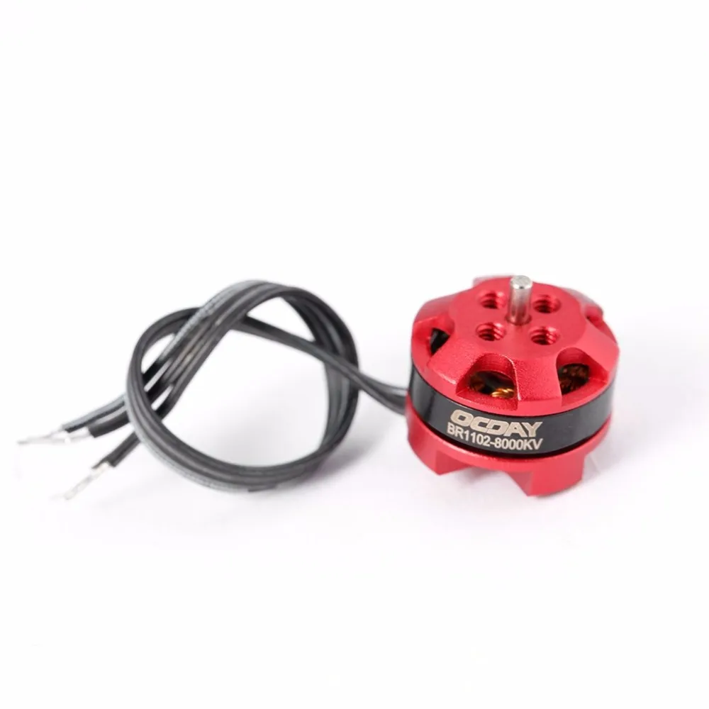 Бесщеточный двигатель OCDAY RC 4 шт. 1102 BR1102 8000KV 1 3S для 50 90 мм микро FPV Racing Drone