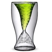 1 шт. термостойкая стеклянная чашка с двойными стенками пиво кофе чашка ручной работы Креативные пивные чайные кружки прозрачная Питьевая Посуда JO 1035