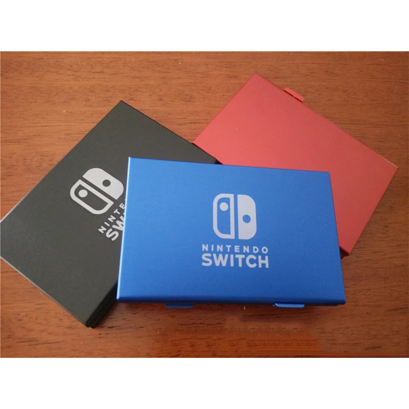 

6-in-1 Metal Anti-static EVA Game Card Cartridge Hard Case Nintend Switch Nintendoswitch NS Storage Box Cover Protection