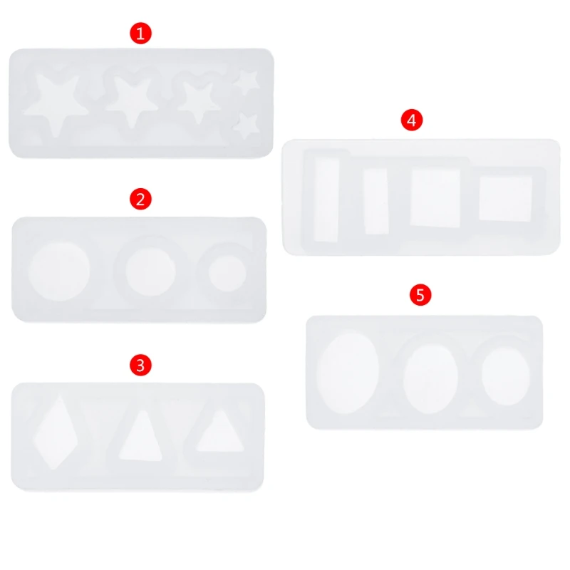 

Silicone Mold DIY Mould Exopy Resin Mirror Crafts Jewelry Making Decor Pyramid Jewelry Making Tool