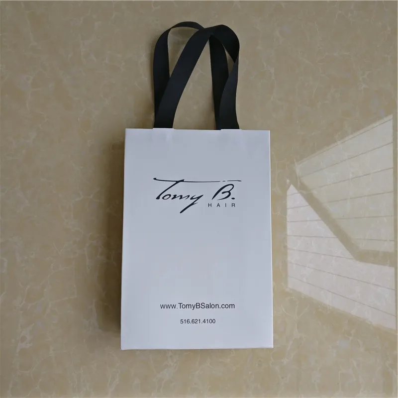 1000 шт/партия высококачественные роскошные сумки на заказ с логотипом бумажные сумочки для шоппинга с лентой подарочная сумка для украшений с принтом бренда