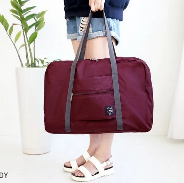

2019 High Quality Folding Travel Bag Nylon Travel Bags Hand Luggage For Men And Women New Fashion Duffle Bag Travel