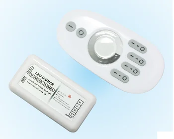 

2.4GHz 4 zone RF LED Remote Controller, Wireless RF Touch LED Dimmer Controller for 5050 3528 RGB LED Strip Light DC Volts 12-24